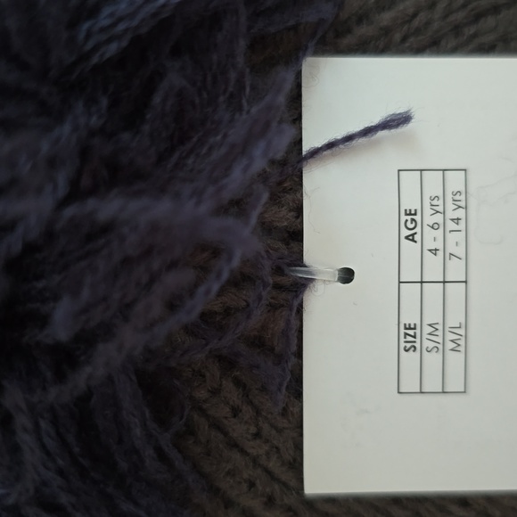 CAPELLI OF NEW YORK BRAND BOYS BLUE & GREEN WINTER HAT & GLOVES SMALL/MEDIUM - Picture 11 of 12